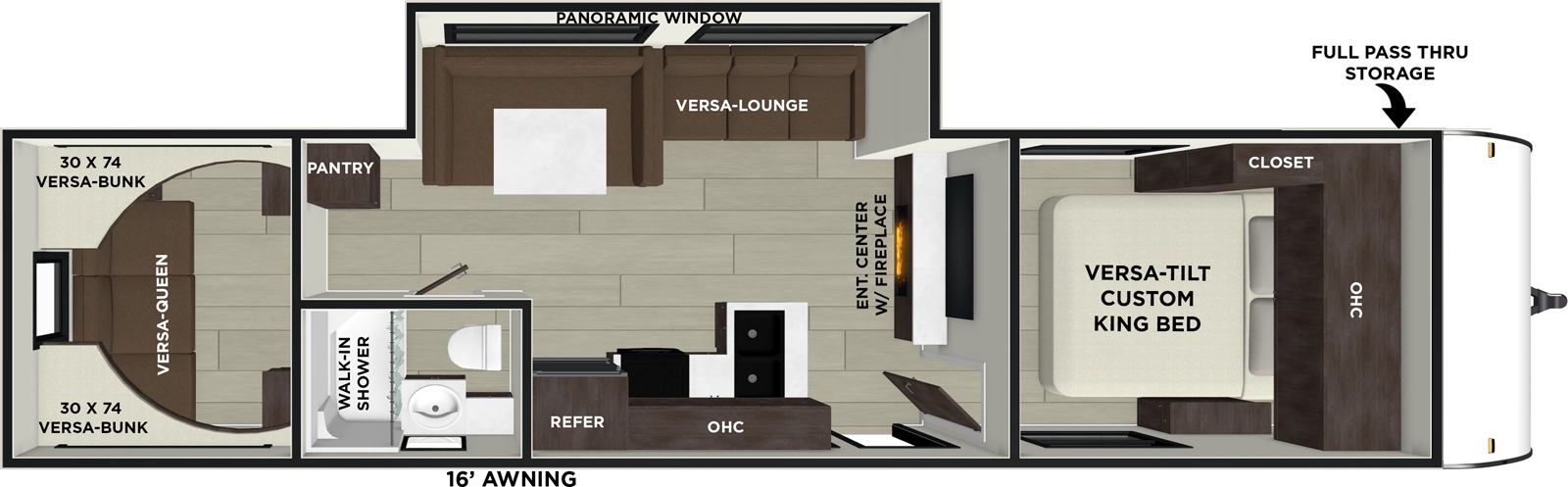 X Lite 28VBXL Floorplan
